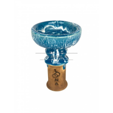 Чаша глиняная Loona bowls Meteor Blue синяя