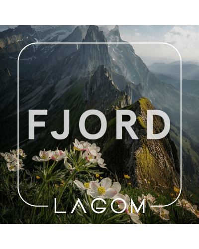 Тютюн Lagom Main Fjord (Альпійські трави) 200 гр