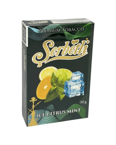 Тютюн Serbetli Ice Citrus Mint (Лід Цитрус М'ята) 50гр