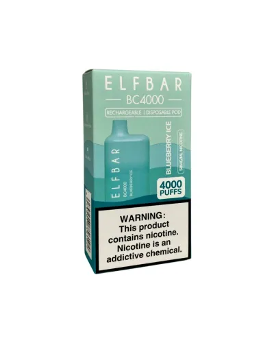 ELF BAR BC4000 Blueberry ice (Чорниця Лід)