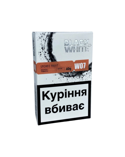 Тютюн Black & White W07 Lychee Fruit (Лічі) - 40 гр