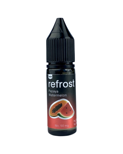 Рідина Refrost Salt Papaya Watermelon (Папайя Кавун) 15 мл, 50 мг