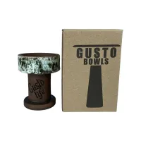 Чаша Gusto Bowls Rook White Green 