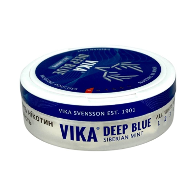 Снюс Vika deep Blue All white