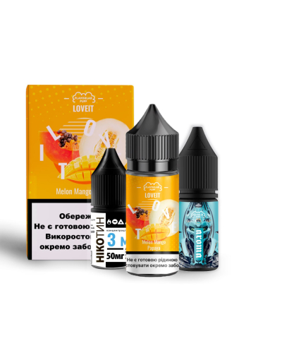 Набір FlavorLab Love it Melon Mango Papaya (Диня Манго Папайя) 30 ml 25 mg