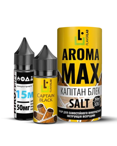 Набір Flavorlab Aroma MAX Капітан Блек 30 ml 50 mg