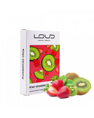 Тютюн LOUD Light Kiwi-strawberry (Ківі Полуниця) 50 г