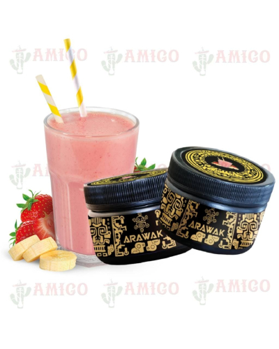 Табак Arawak Light Banana Strawberry smoothie (Клубнично-банановый смузи) 100 гр