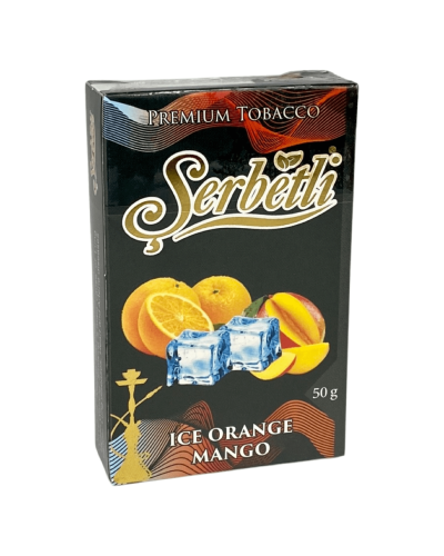 Тютюн Serbetli Ice Orange Mango (Манго Апельсин Лід) 50гр