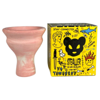 Чаша глиняна Stealler bowls Upg рожева