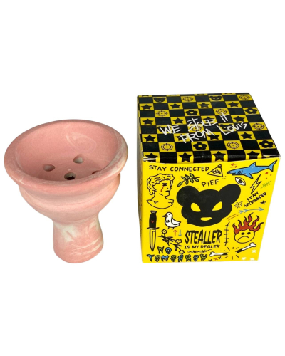 Чаша глиняна Stealler bowls Upg рожева