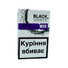 Тютюн Black & White W28 Blackcurrant (Чорна Смородина) 40 гр