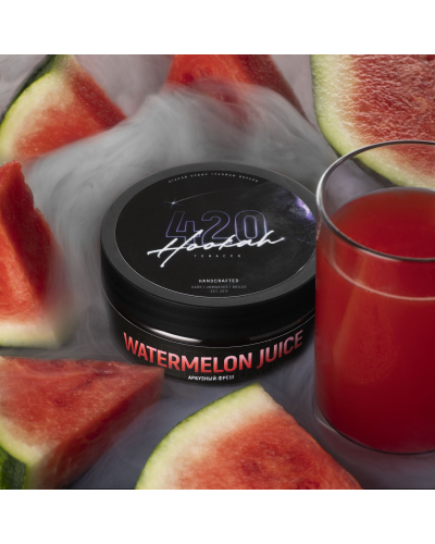 Табак 420 Classic Watermelon Juice (Арбузный фреш) 100 грамм