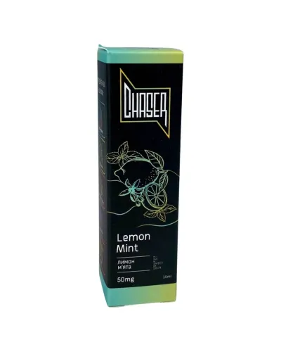 Жидкость Chaser Black Lemon Mint (Лимон Мята) 15 мл, 50 мг