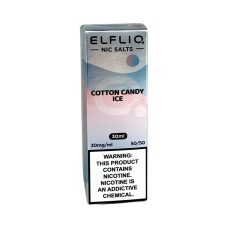 Жидкость ElfLiq Cotton Candy Ice (Сладкая вата) 30 мл, 30 мг