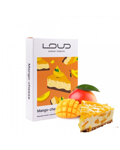 Тютюн LOUD Light Mango-cheese (Манго Чізкейк) 50 г