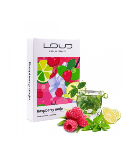 Табак LOUD Light Raspberry mojo (Малиновый коктейль) 50 г