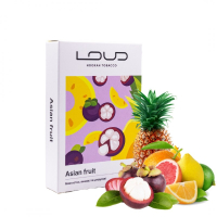 Тютюн LOUD Light Asian fruit (Мангостин, Ананас, Цитрусові) 200 г
