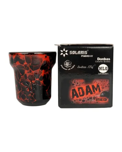 Чаша глиняна Solaris Adam Red Black