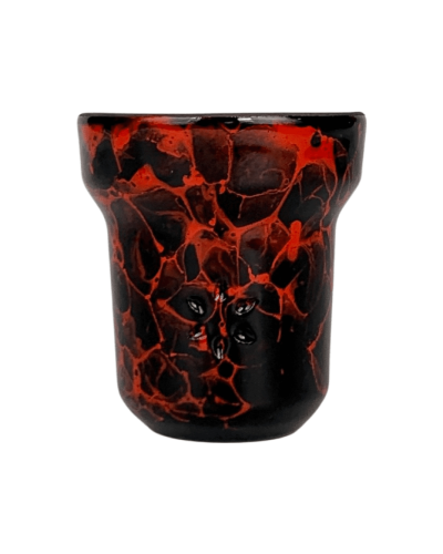 Чаша глиняна Solaris Adam Red Black