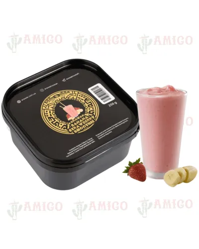 Табак Arawak Light Banana Strawberry smoothie (Клубнично-банановый смузи) 250 гр