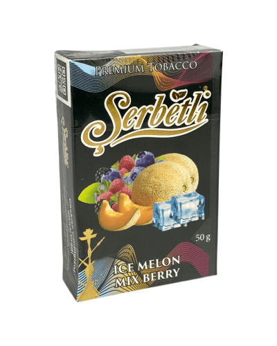 Тютюн Serbetli Ice Melon Mix Berry (Лід Диня Ягоди) 50гр