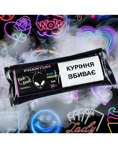 Тютюн Phantom Soft Pink Fruit (Пінк Фрут) 50 гр