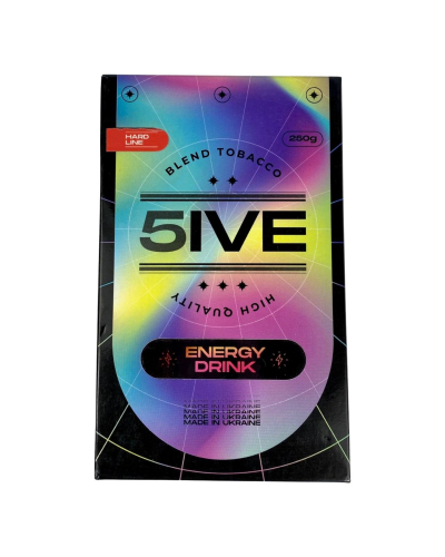 Табак 5IVE Hard Energy Drink (Энергетический напиток) 250 гр