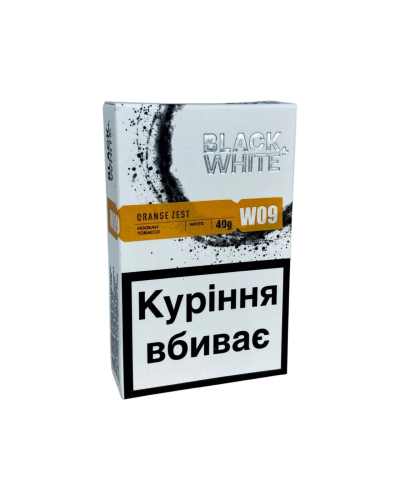 Тютюн Black & White W09 Orange Zest (Апельсин) - 40 грам