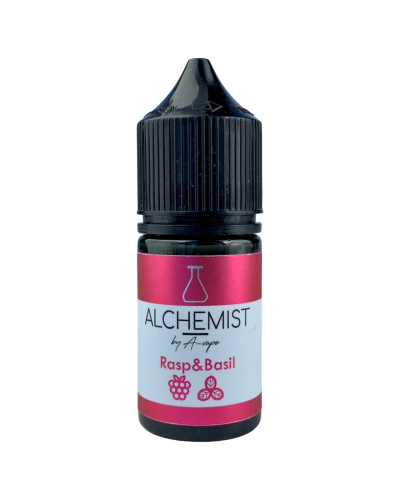 Жидкость Alchemist Salt Rasp Basil (Малина Базилик) 30 мл, 50 мг