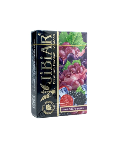 Тютюн Jibiar Ice Grape Berry (Виноград Лід Ягоди) 50 гр