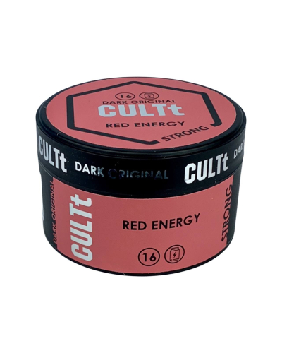 Табак CULTT Strong DS16 Red Energy (Красный Энергетик) 100гр