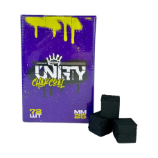 Кокосове вугілля Unity 1 кг, 72 шт