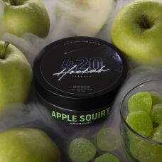 Табак 420 Classic Apple Squirt (Яблочная конфета) 100 грамм