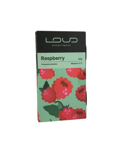 Табак LOUD Raspberry (Малина) 100 г.