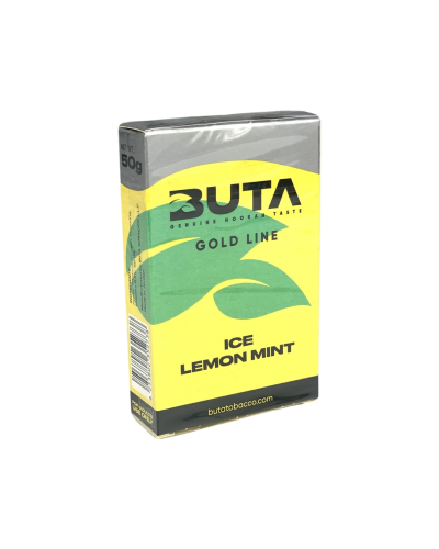 Тютюн Buta Gold Ice Lemon mint (Лимон м'ята лід) 50 грам