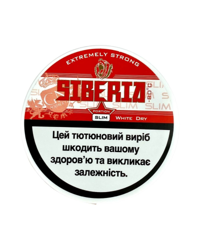 Снюс Siberia Red White Dry Slim