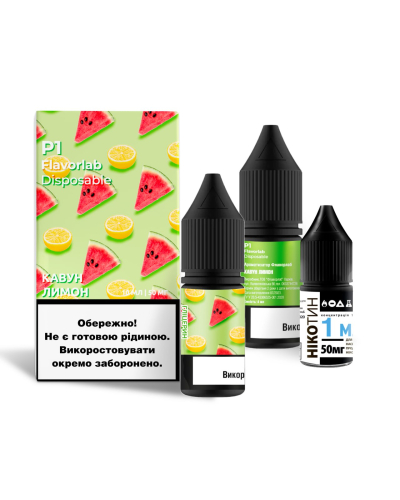 Набір FlavorLab P1 Кавун Лимон 10 ml 50 mg