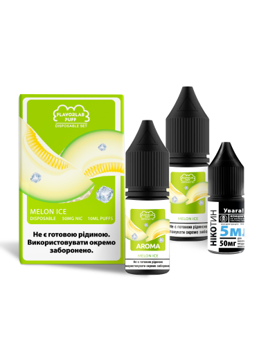 Набір FlavorLab Disposable Puff Melon Ice (Диня Лід) 10 ml 50 mg