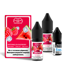 Набір FlavorLab Disposable Puff Watermelon Raspberry (Кавун Малина) 10 ml 50 mg 