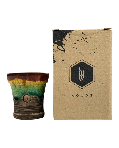 KOLOS. Чаша глиняна в глазурі Kolos Mita 01