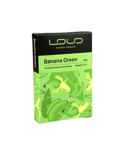 Тютюн LOUD Banana Green (Зелений банан) 40 г