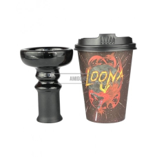 Чаша глиняна Loona bowls Meteor Black