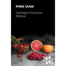 Табак Black Smok Pink man (Грейпфрут Клубника Малина) 100 гр