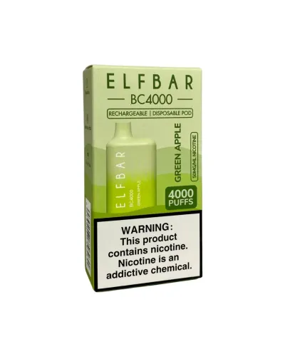 ELF BAR BC4000 Green Apple (Зелене яблуко)