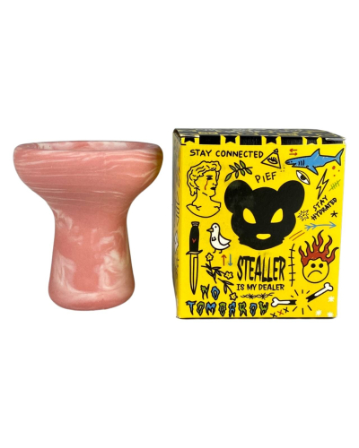 Чаша глиняна Stealler bowls Turka рожева