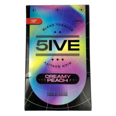 Тютюн 5IVE Hard Creamy Peach (Кремовий персик) 250 гр