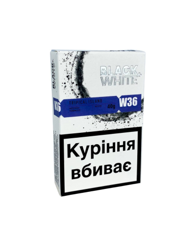 Табак Black & White W36 Tropical Island (Сладкий Коктейль) - 40 гр