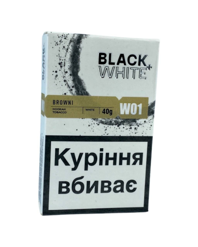 Тютюн Black & White W01 Brownie (Брауні) 40 гр