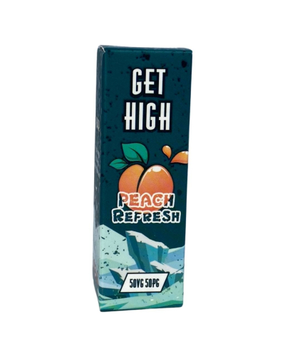 Жидкость Get High Peach Refresh (Персик, Холодок) 10 мл, 30 мг